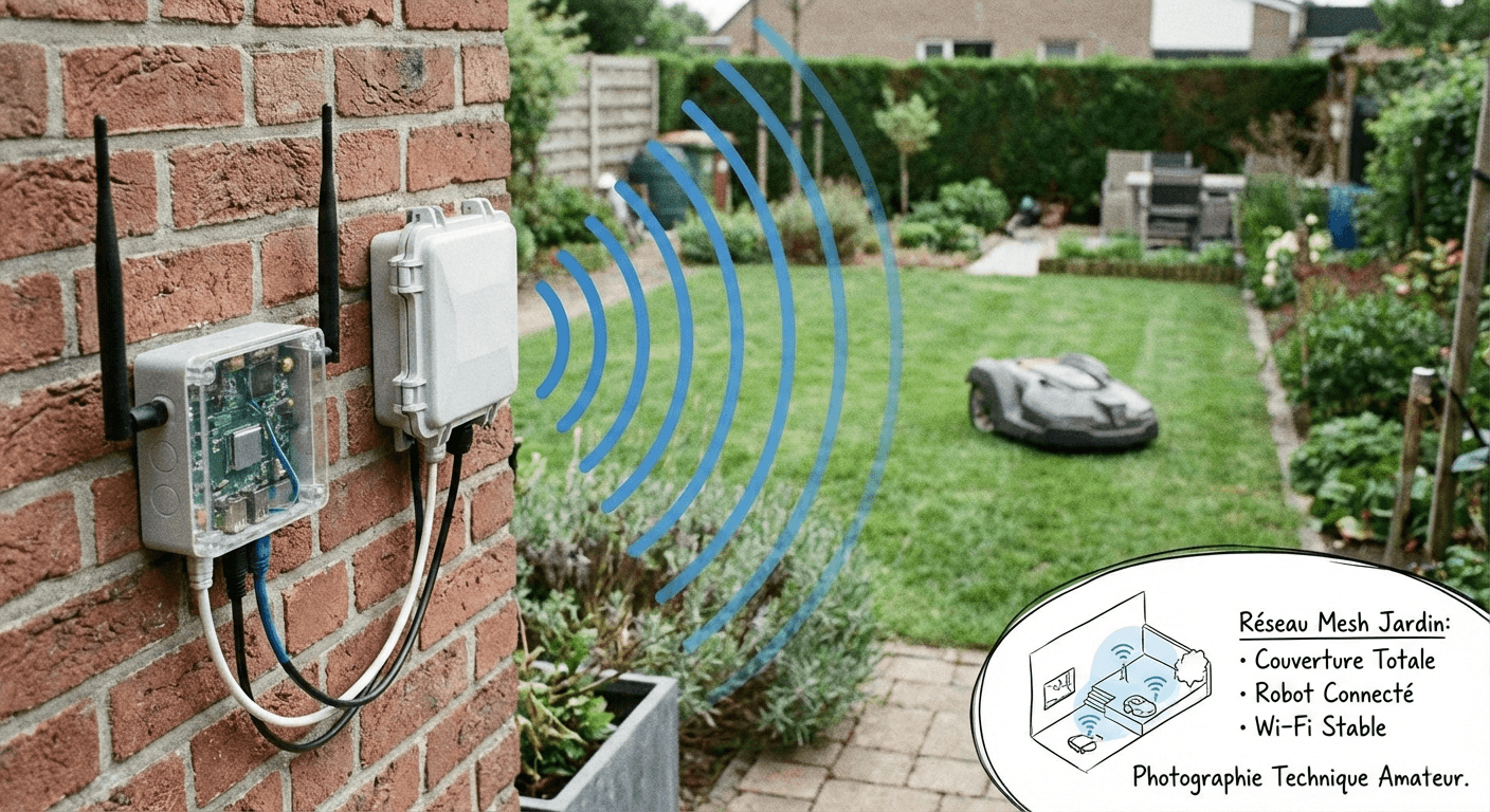Améliorer la Couverture Wi-Fi pour un Jardin Connecté Sans Faille